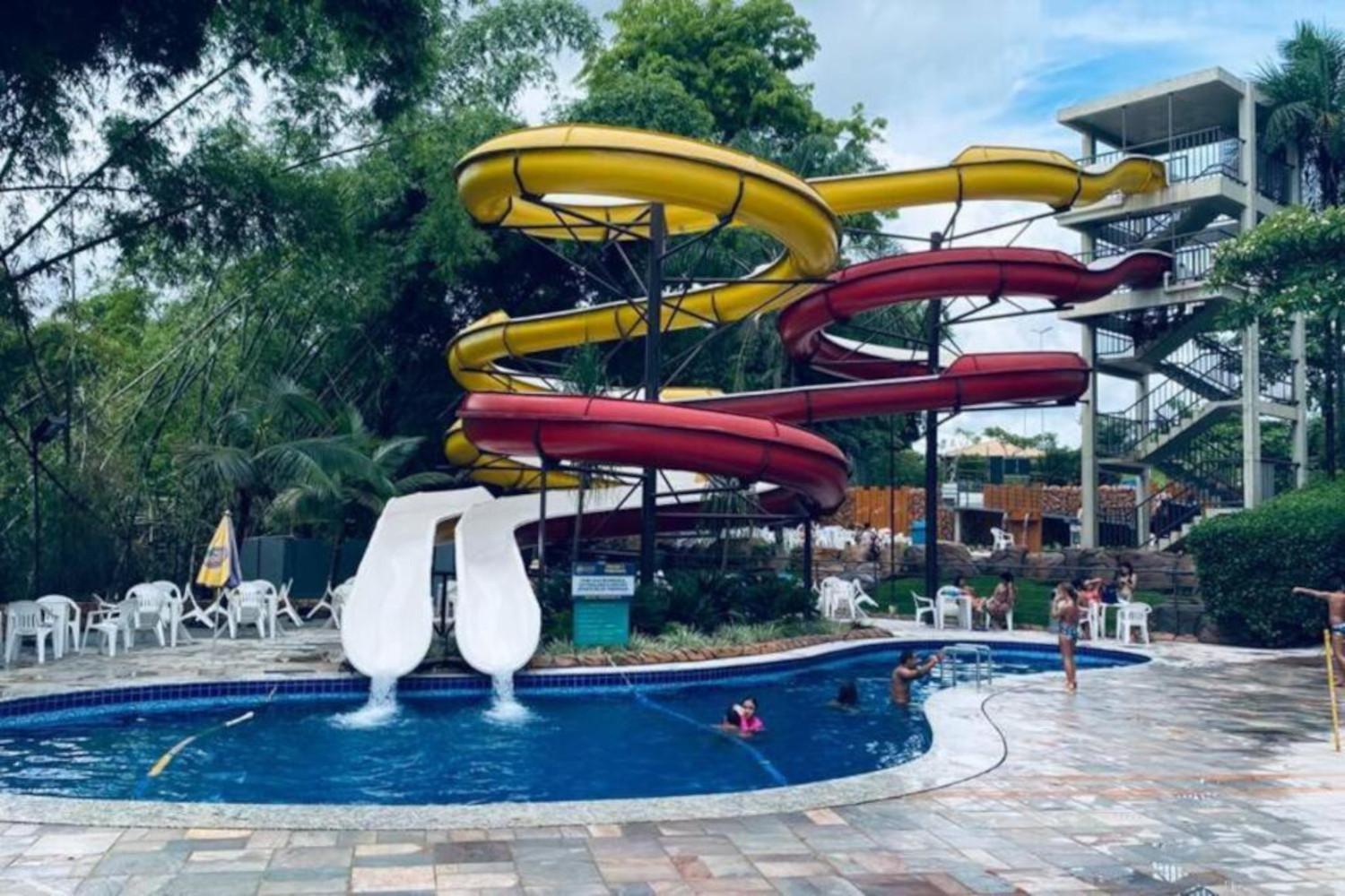 Caldas Novas, Golden Dolphin Grand Hotel, Quarto Sala Cozinha Aconchegante, Ap 361 Exterior foto
