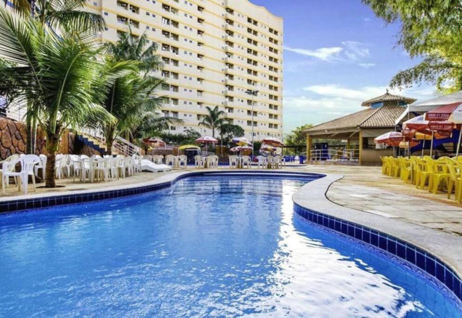Caldas Novas, Golden Dolphin Grand Hotel, Quarto Sala Cozinha Aconchegante, Ap 361 Exterior foto