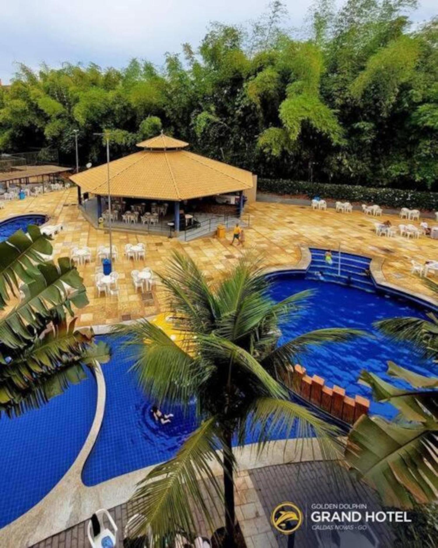 Caldas Novas, Golden Dolphin Grand Hotel, Quarto Sala Cozinha Aconchegante, Ap 361 Exterior foto