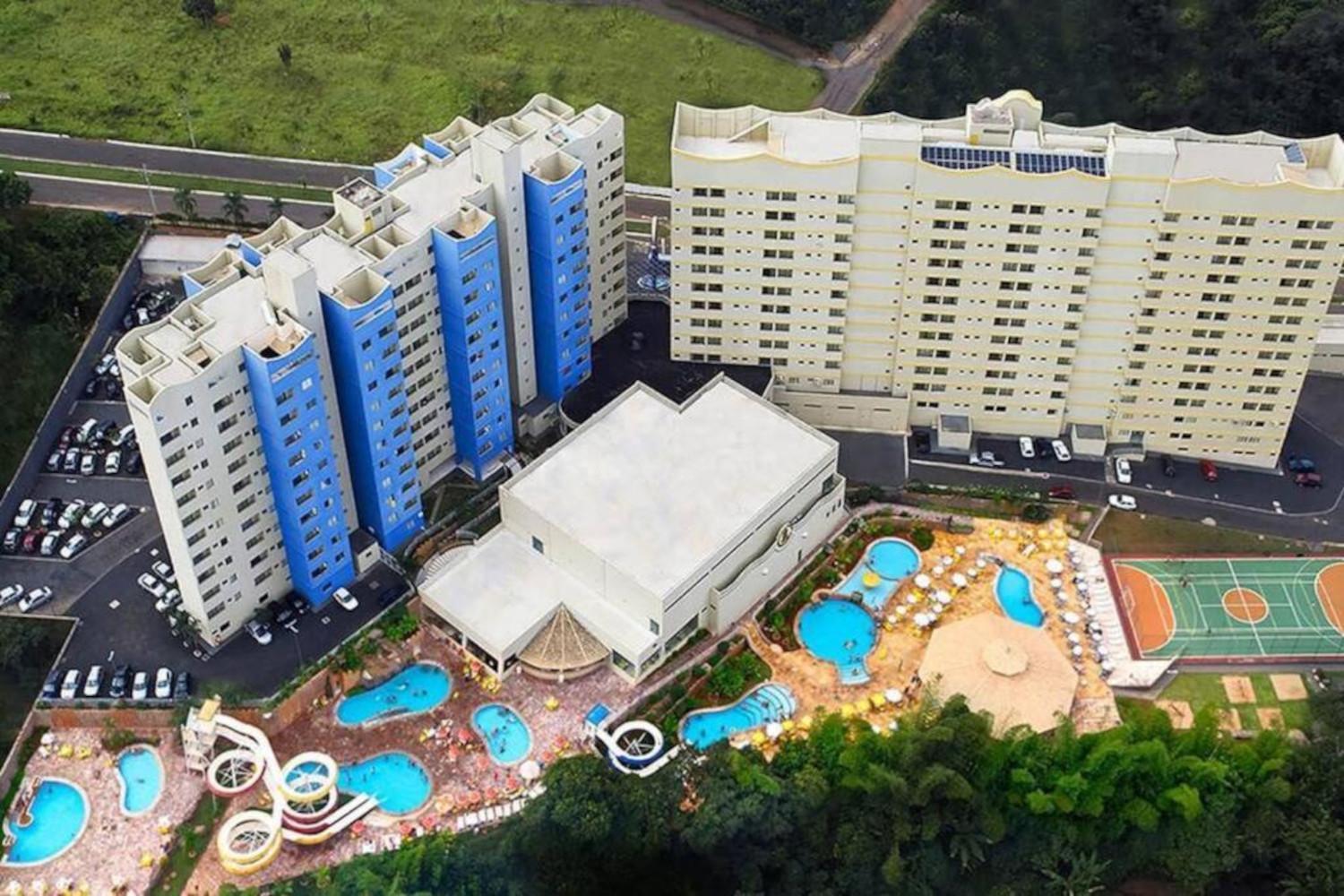 Caldas Novas, Golden Dolphin Grand Hotel, Quarto Sala Cozinha Aconchegante, Ap 361 Exterior foto